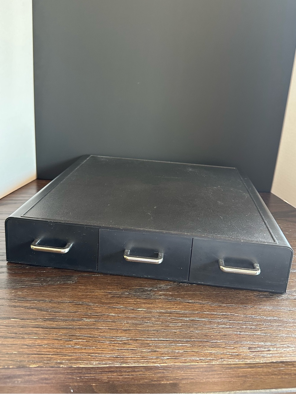 Black 3-Drawer Coffee Pod Organizer